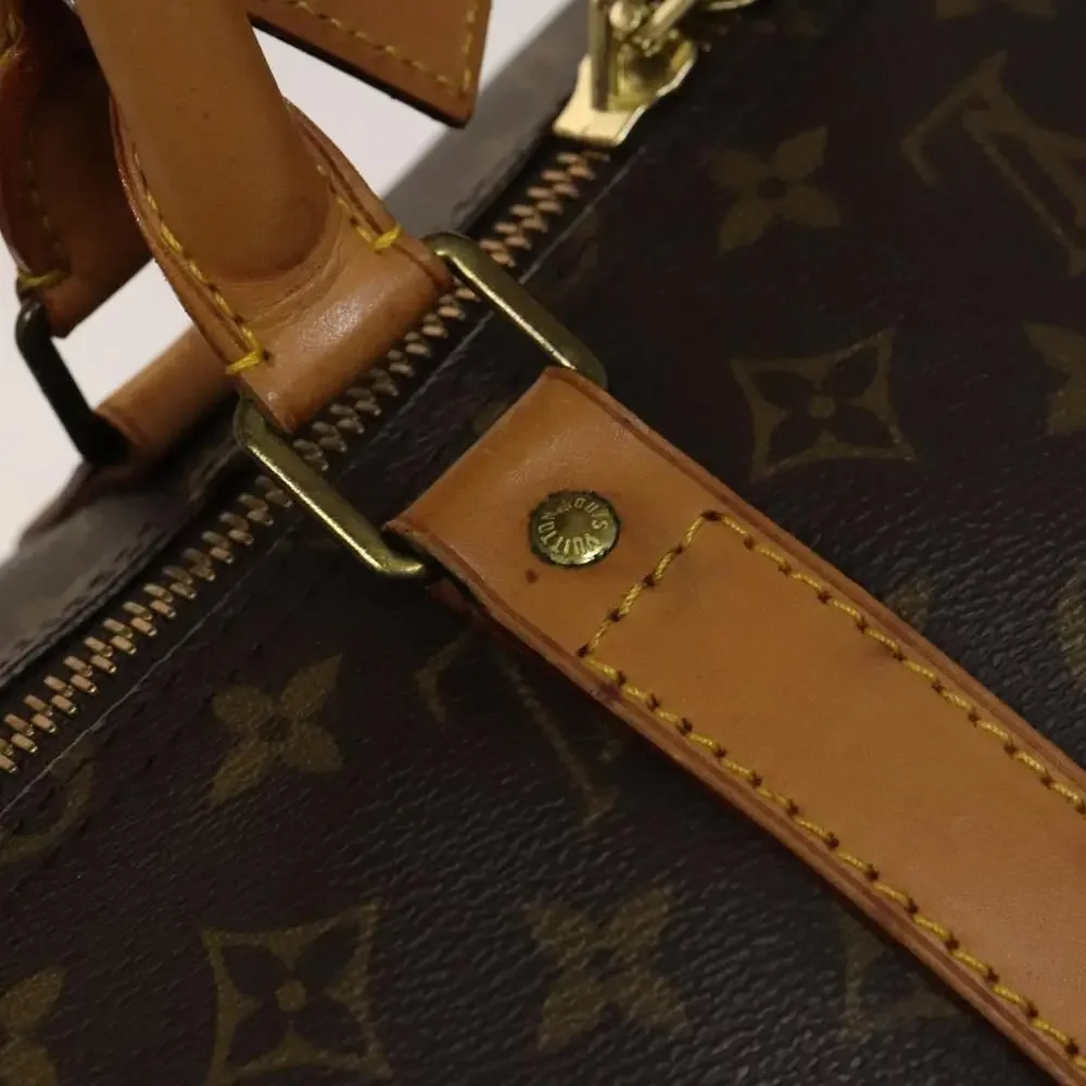 LOUIS VUITTON Monogram Keepall 55 Boston Bag M41424